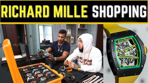 6ix9ine richard mille|6ix9ine timepiece trading.